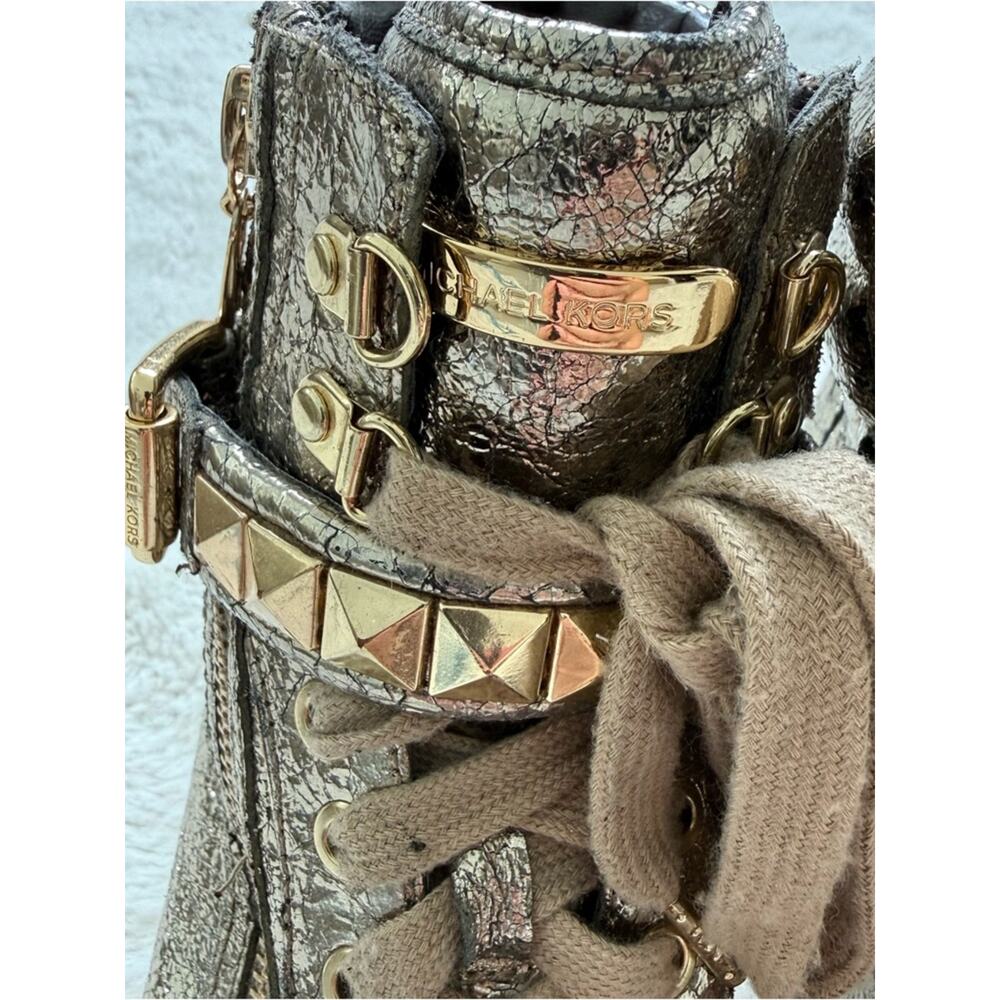 Michael Kors women high top sneakers size 9 US - Picture 3 of 8